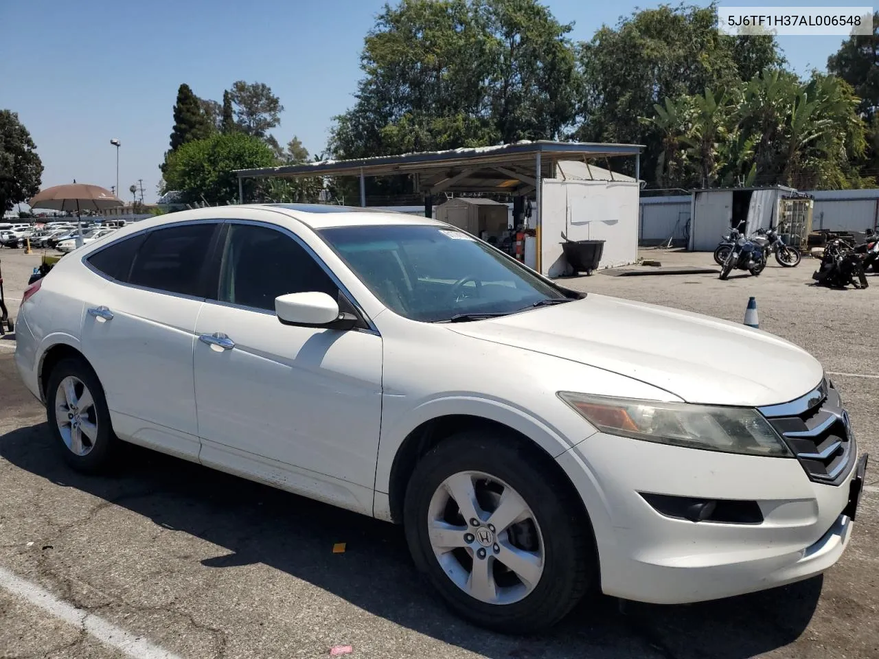 2010 Honda Accord Crosstour Ex VIN: 5J6TF1H37AL006548 Lot: 61774114