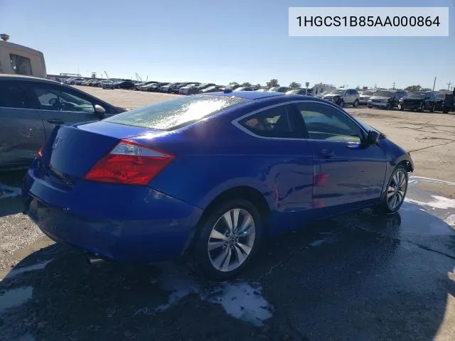 2010 Honda Accord Exl VIN: 1HGCS1B85AA000864 Lot: 62046844