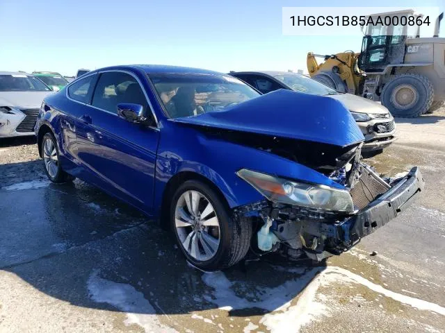 2010 Honda Accord Exl VIN: 1HGCS1B85AA000864 Lot: 62046844