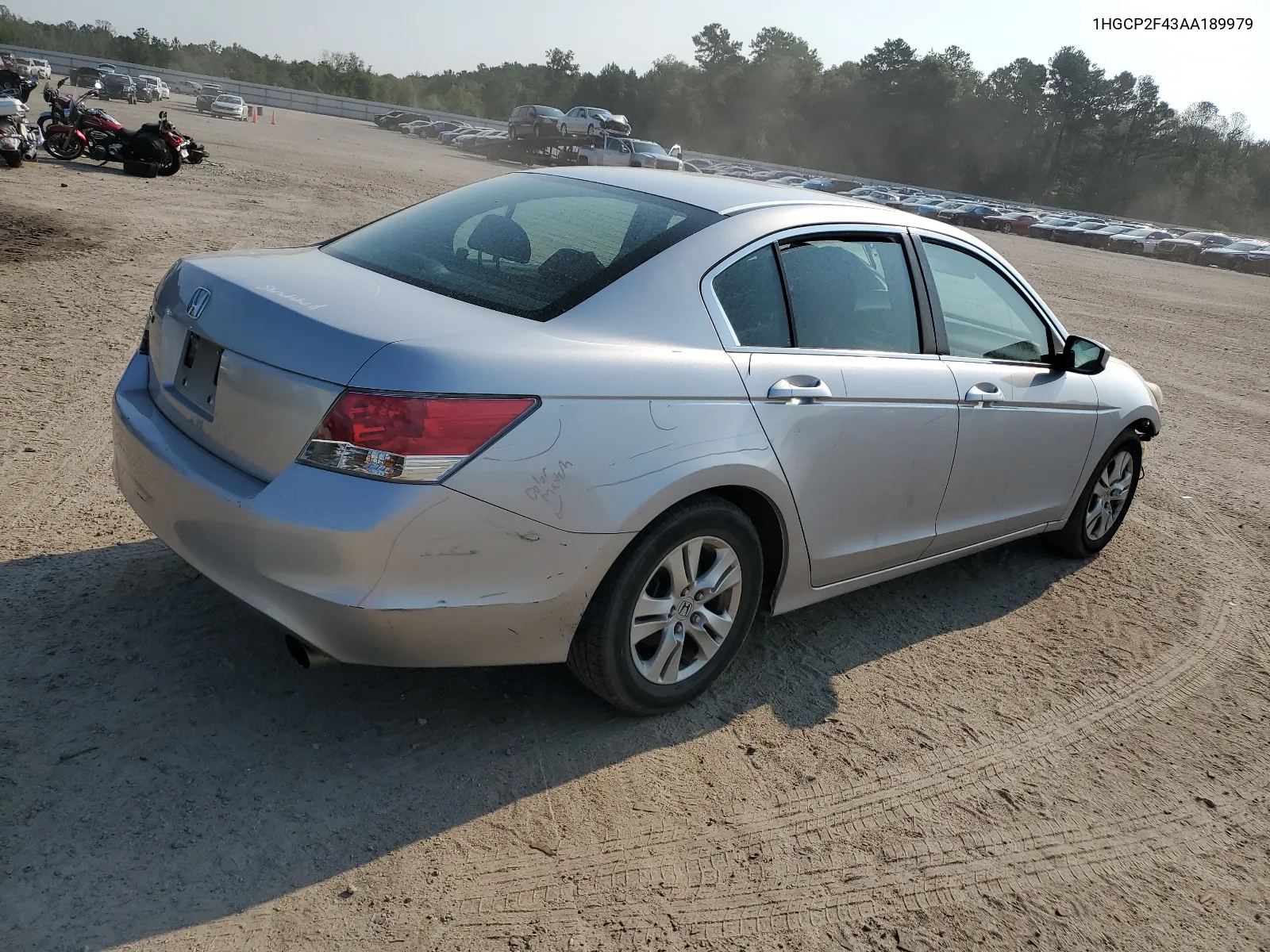 2010 Honda Accord Lxp VIN: 1HGCP2F43AA189979 Lot: 62123324