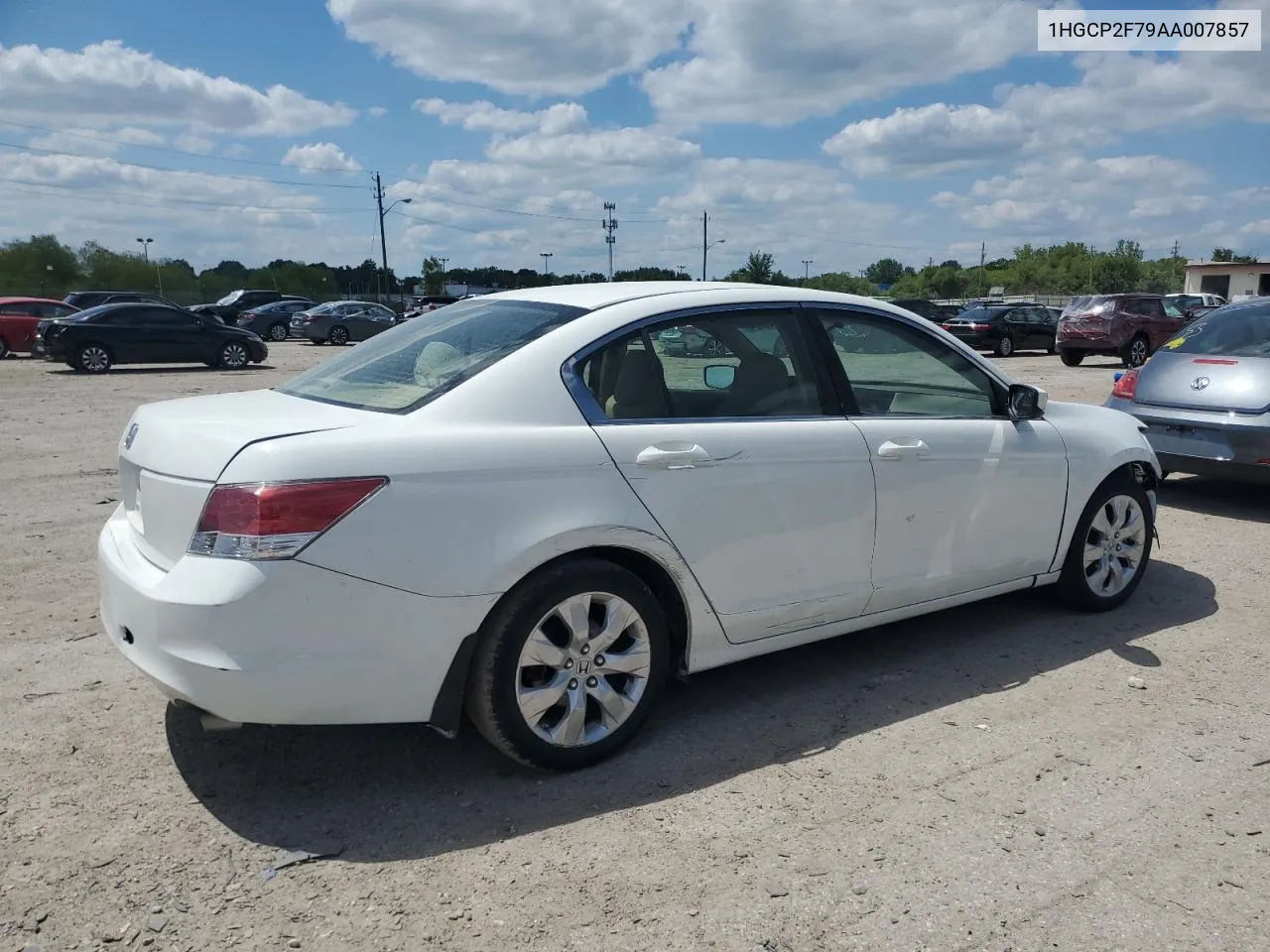 1HGCP2F79AA007857 2010 Honda Accord Ex