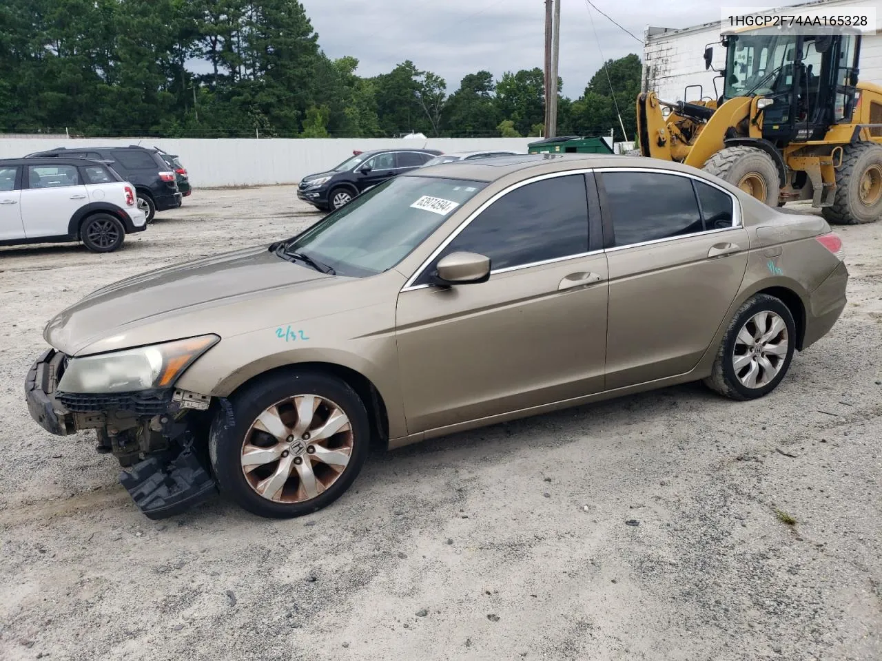 2010 Honda Accord Ex VIN: 1HGCP2F74AA165328 Lot: 63974594