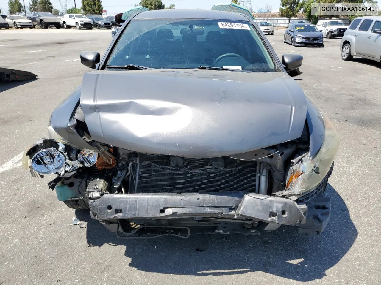 1HGCP2F3XAA106149 2010 Honda Accord Lx