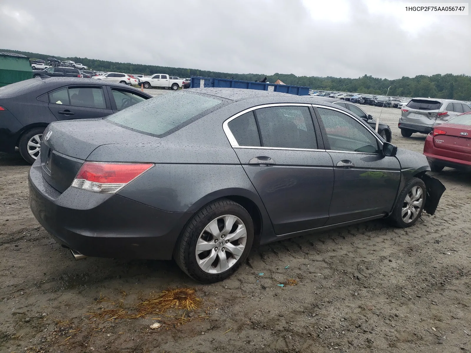 2010 Honda Accord Ex VIN: 1HGCP2F75AA056747 Lot: 64592244