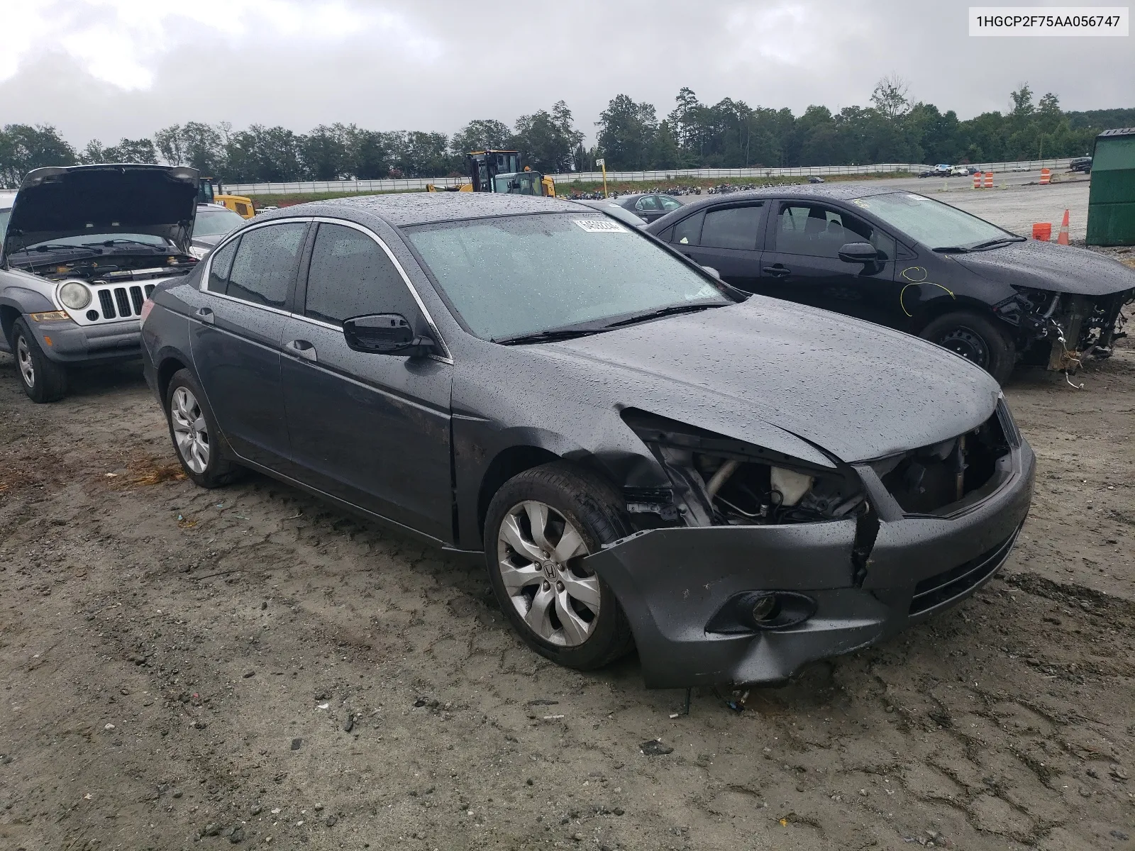 1HGCP2F75AA056747 2010 Honda Accord Ex