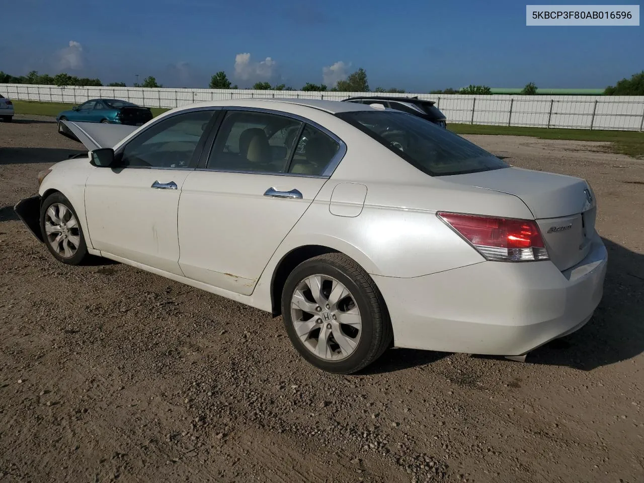 2010 Honda Accord Exl VIN: 5KBCP3F80AB016596 Lot: 65752334