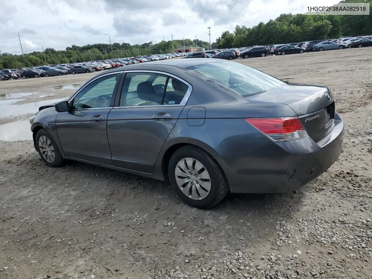 1HGCP2F38AA082918 2010 Honda Accord Lx