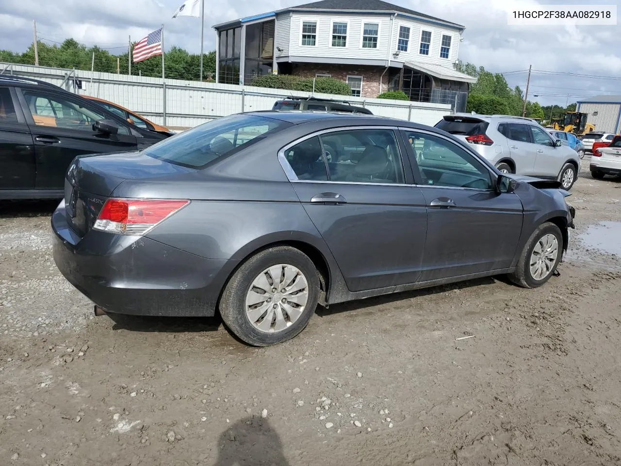 1HGCP2F38AA082918 2010 Honda Accord Lx