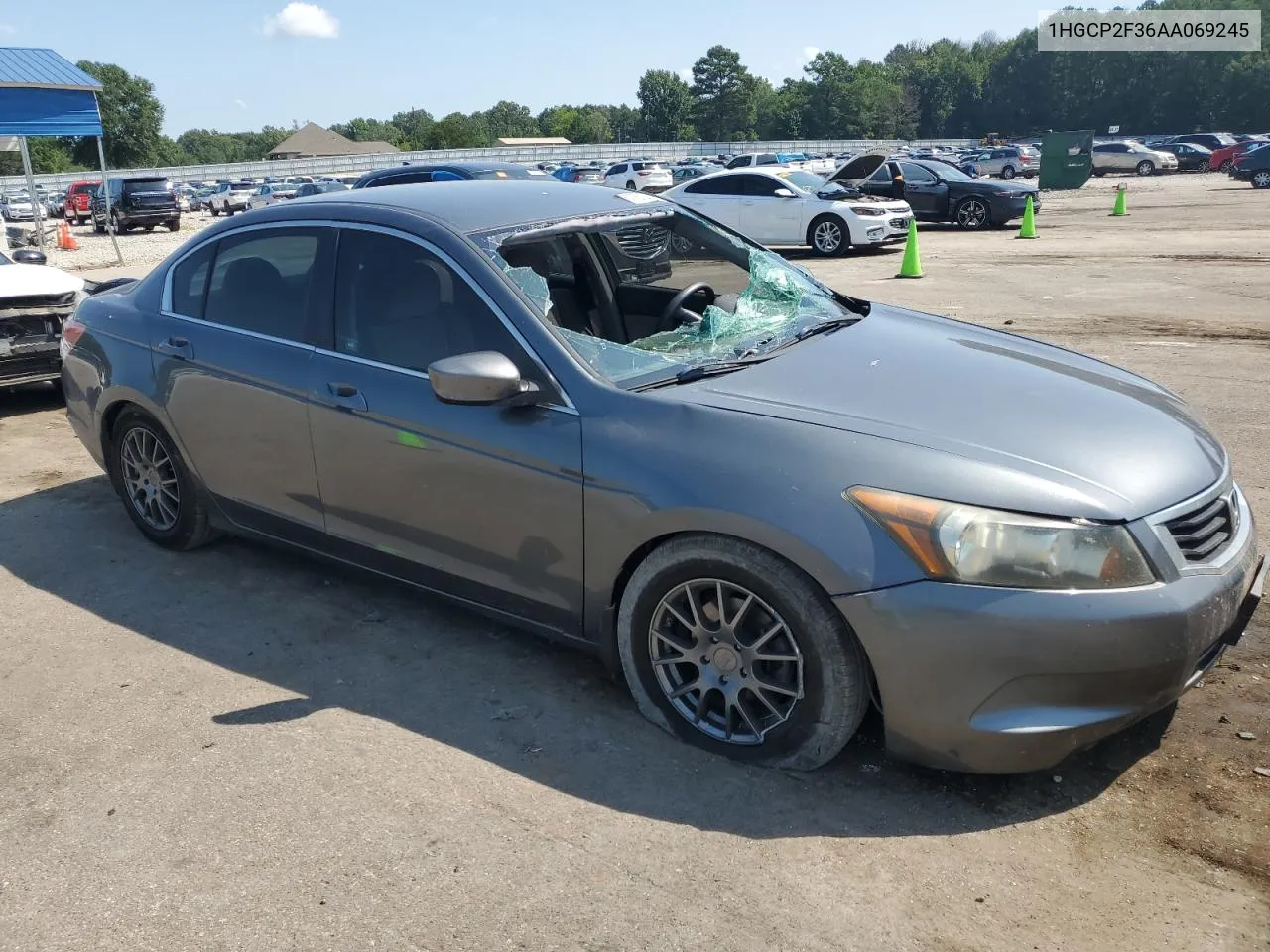 1HGCP2F36AA069245 2010 Honda Accord Lx