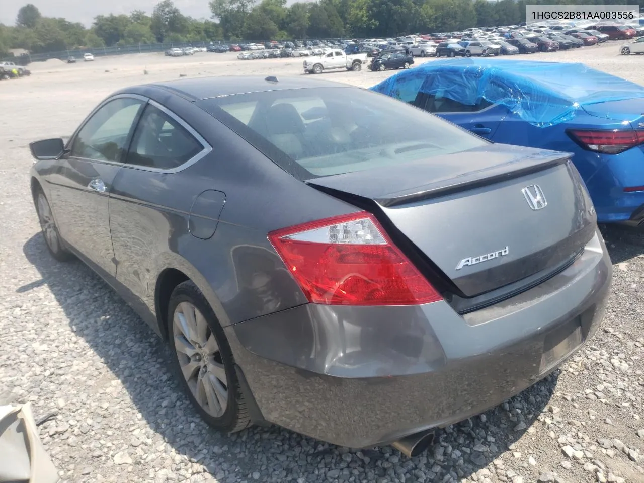 2010 Honda Accord Exl VIN: 1HGCS2B81AA003556 Lot: 65968524