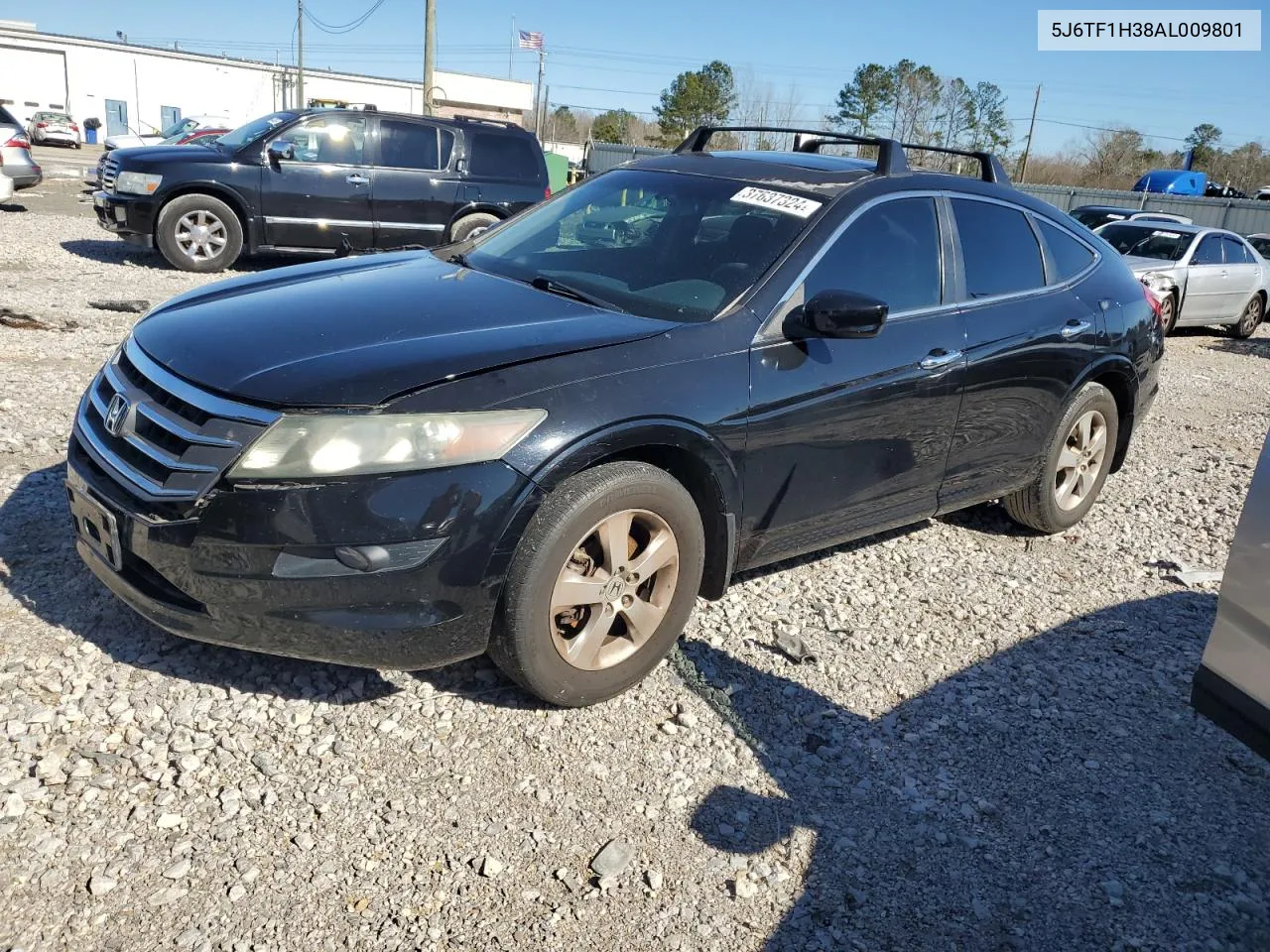 2010 Honda Accord Crosstour Ex VIN: 5J6TF1H38AL009801 Lot: 66183944