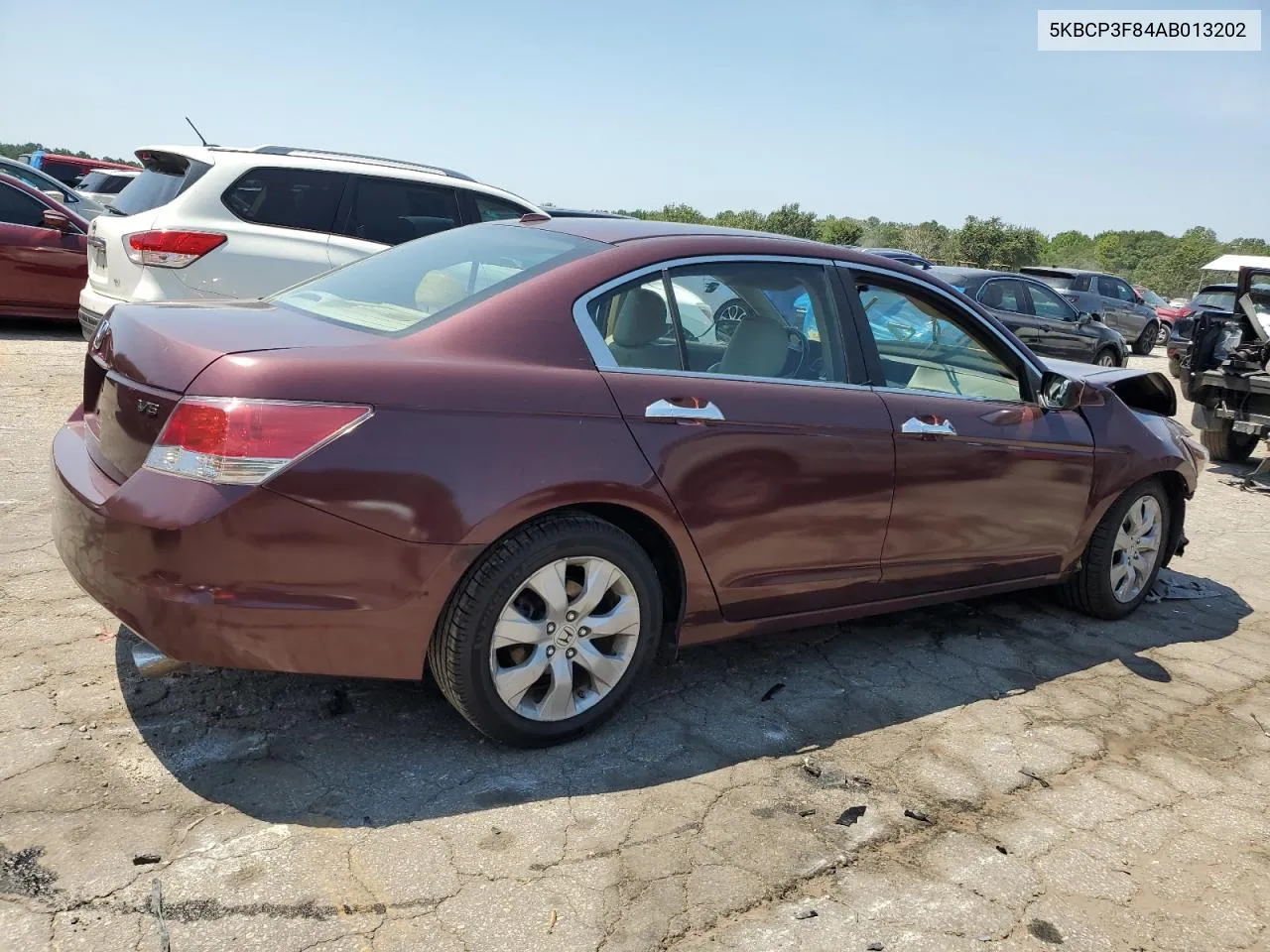 2010 Honda Accord Exl VIN: 5KBCP3F84AB013202 Lot: 66186494