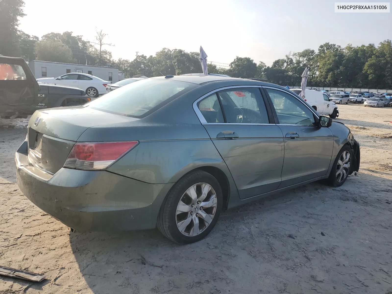 1HGCP2F8XAA151006 2010 Honda Accord Exl