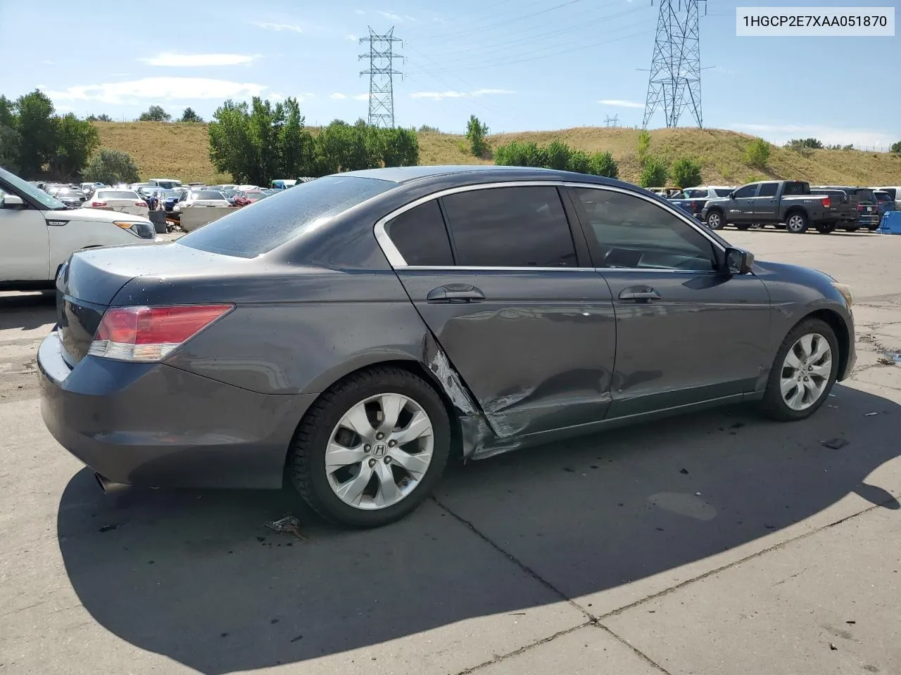 1HGCP2E7XAA051870 2010 Honda Accord Ex