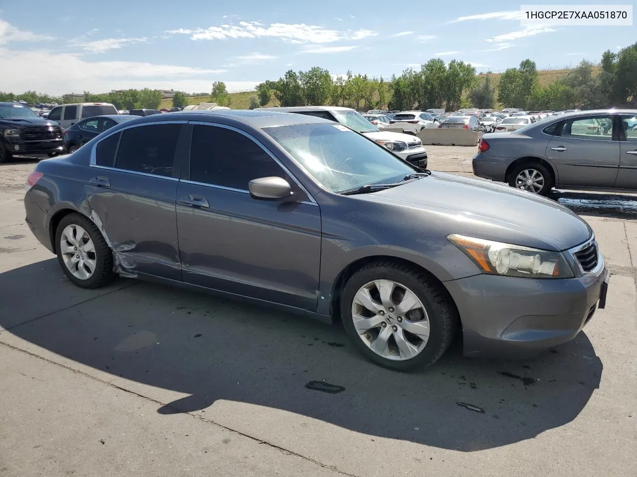 1HGCP2E7XAA051870 2010 Honda Accord Ex