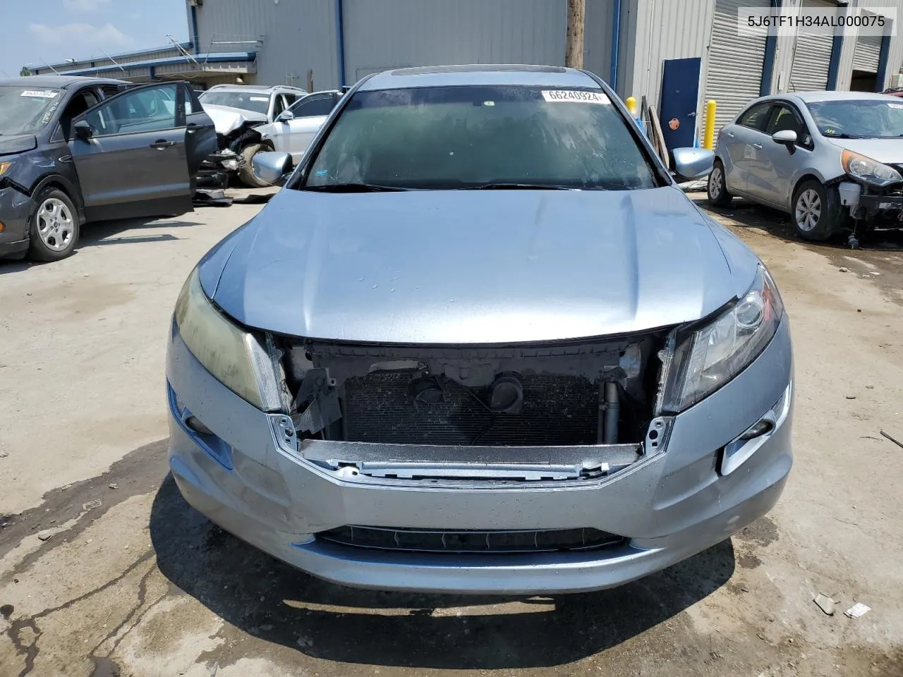 2010 Honda Accord Crosstour Ex VIN: 5J6TF1H34AL000075 Lot: 66240924