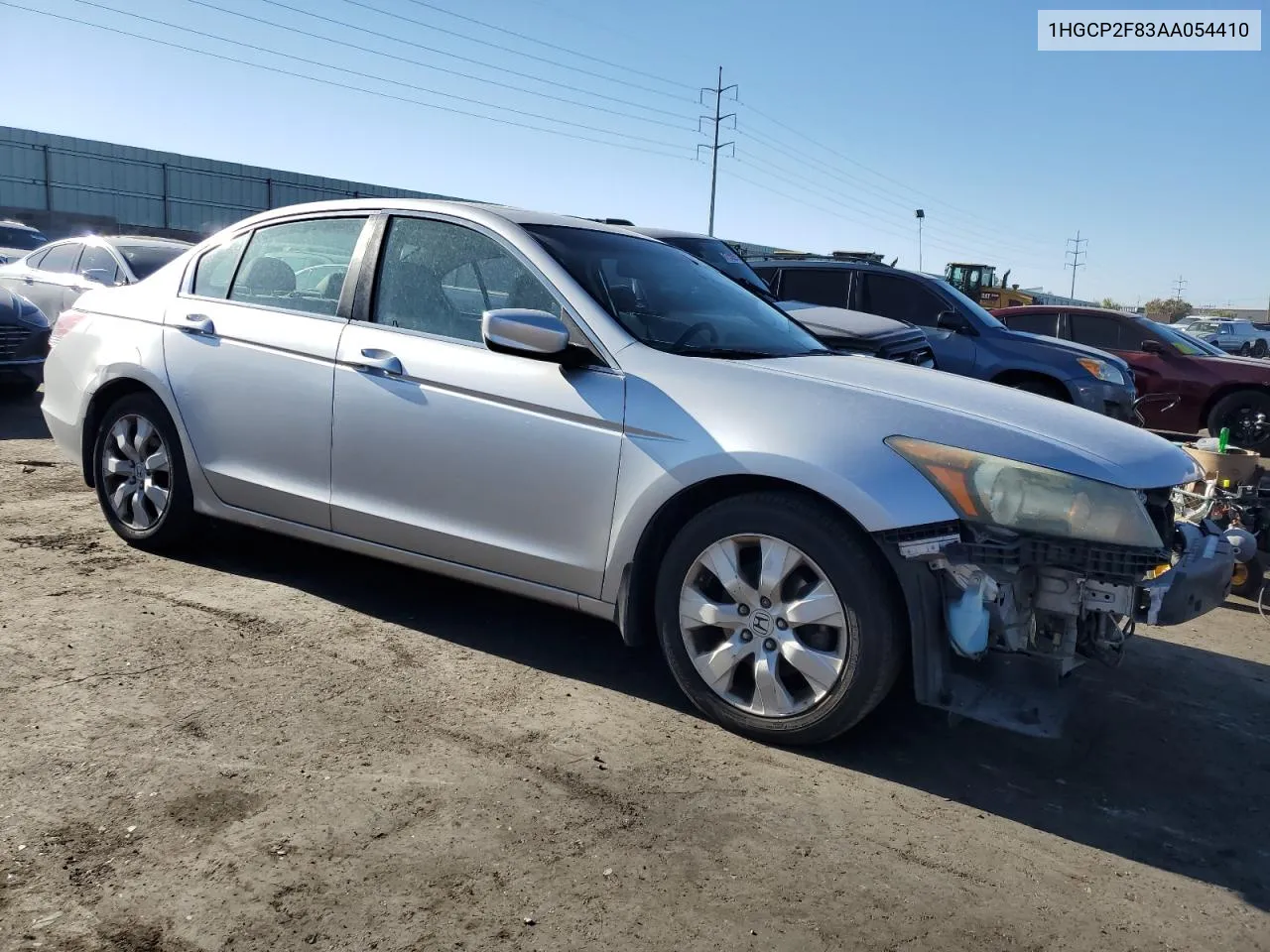 2010 Honda Accord Exl VIN: 1HGCP2F83AA054410 Lot: 66724284