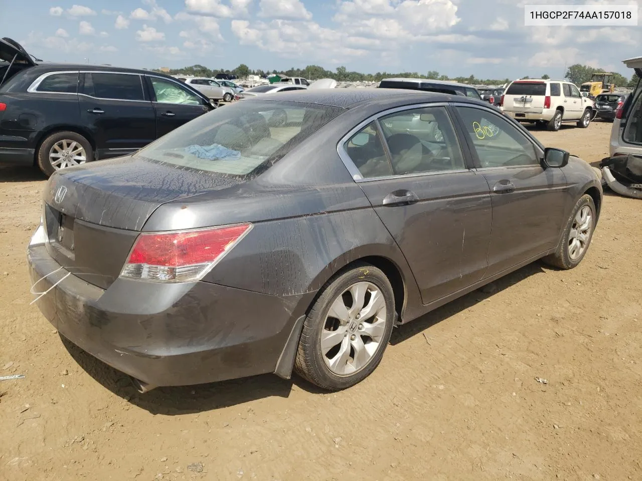 1HGCP2F74AA157018 2010 Honda Accord Ex