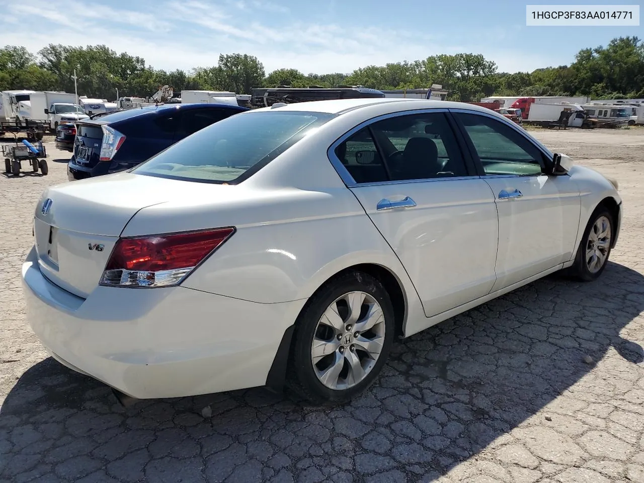 2010 Honda Accord Exl VIN: 1HGCP3F83AA014771 Lot: 67280674