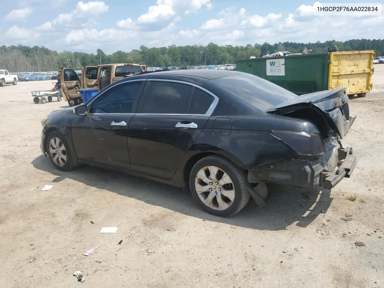 1HGCP2F76AA022834 2010 Honda Accord Ex