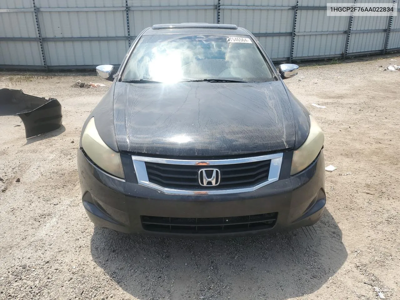 1HGCP2F76AA022834 2010 Honda Accord Ex