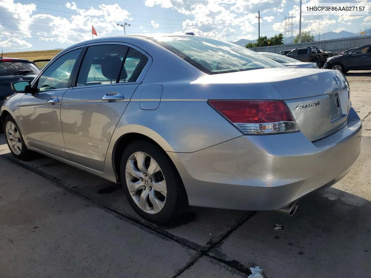 2010 Honda Accord Exl VIN: 1HGCP3F86AA027157 Lot: 67694664