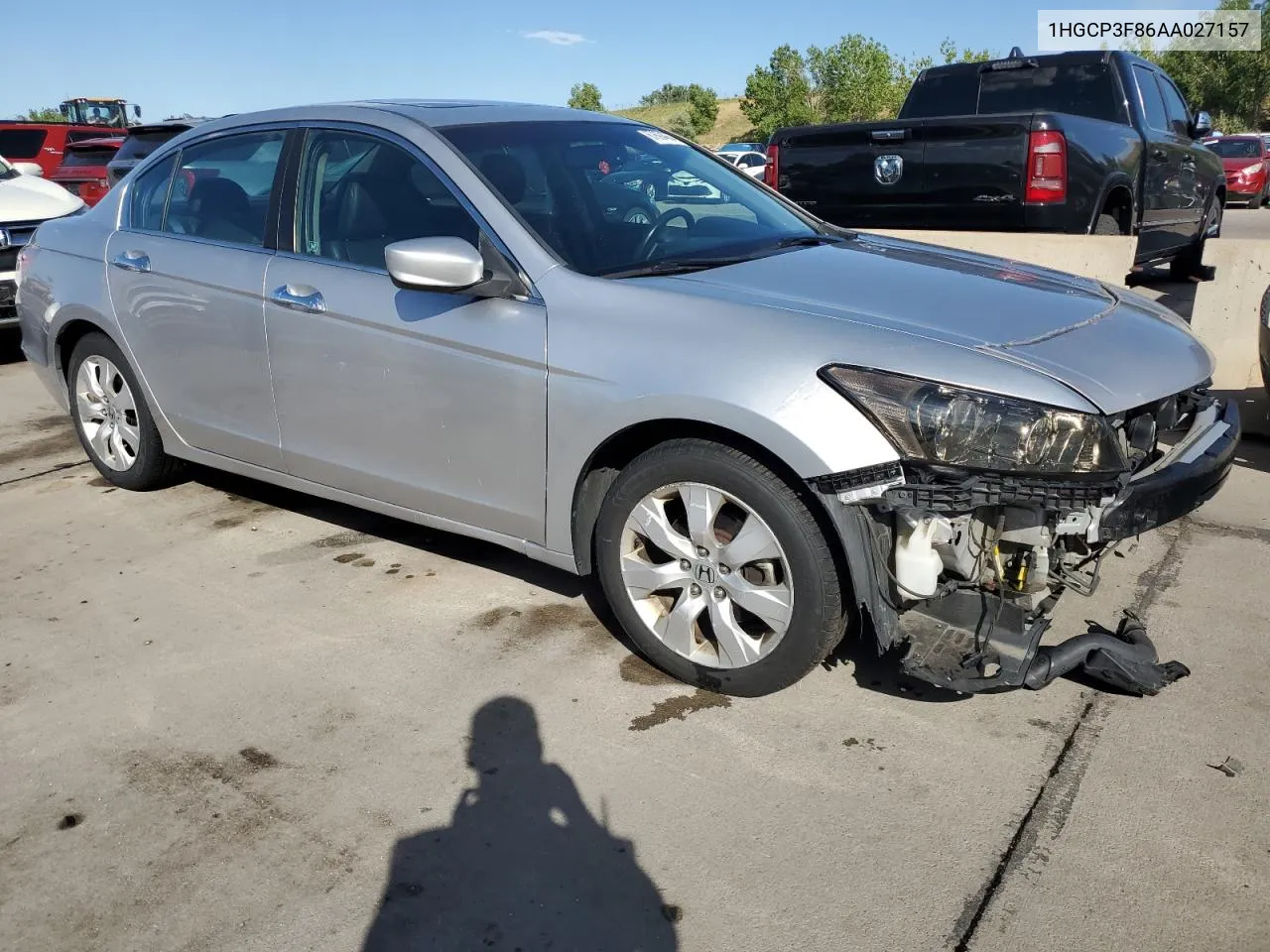 1HGCP3F86AA027157 2010 Honda Accord Exl