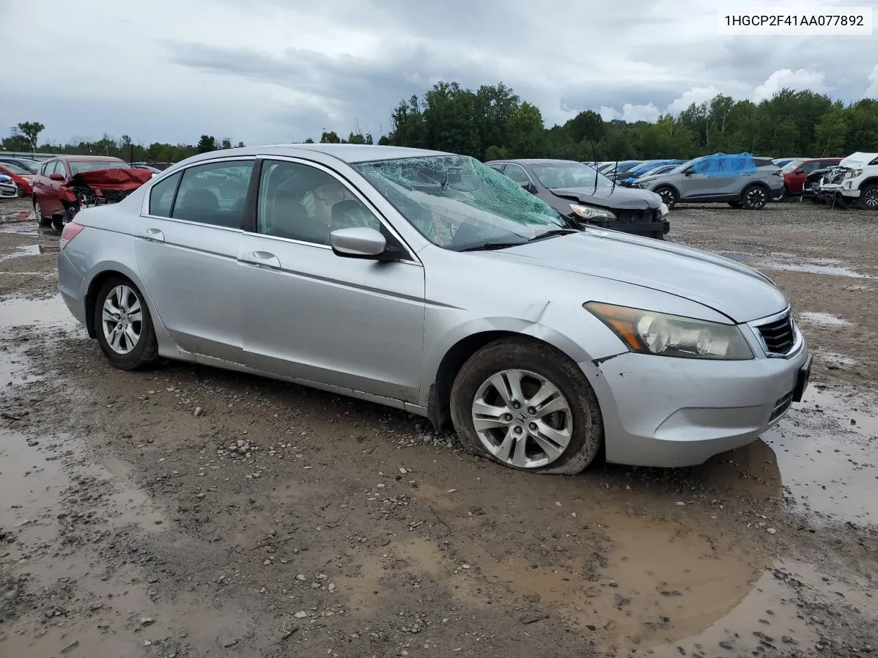 2010 Honda Accord Lxp VIN: 1HGCP2F41AA077892 Lot: 68010374