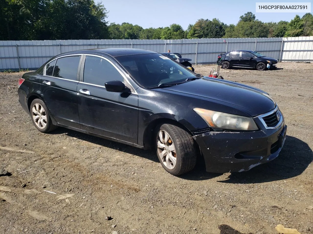 2010 Honda Accord Exl VIN: 1HGCP3F80AA027591 Lot: 68038114