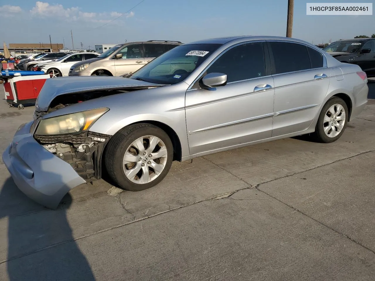 1HGCP3F85AA002461 2010 Honda Accord Exl