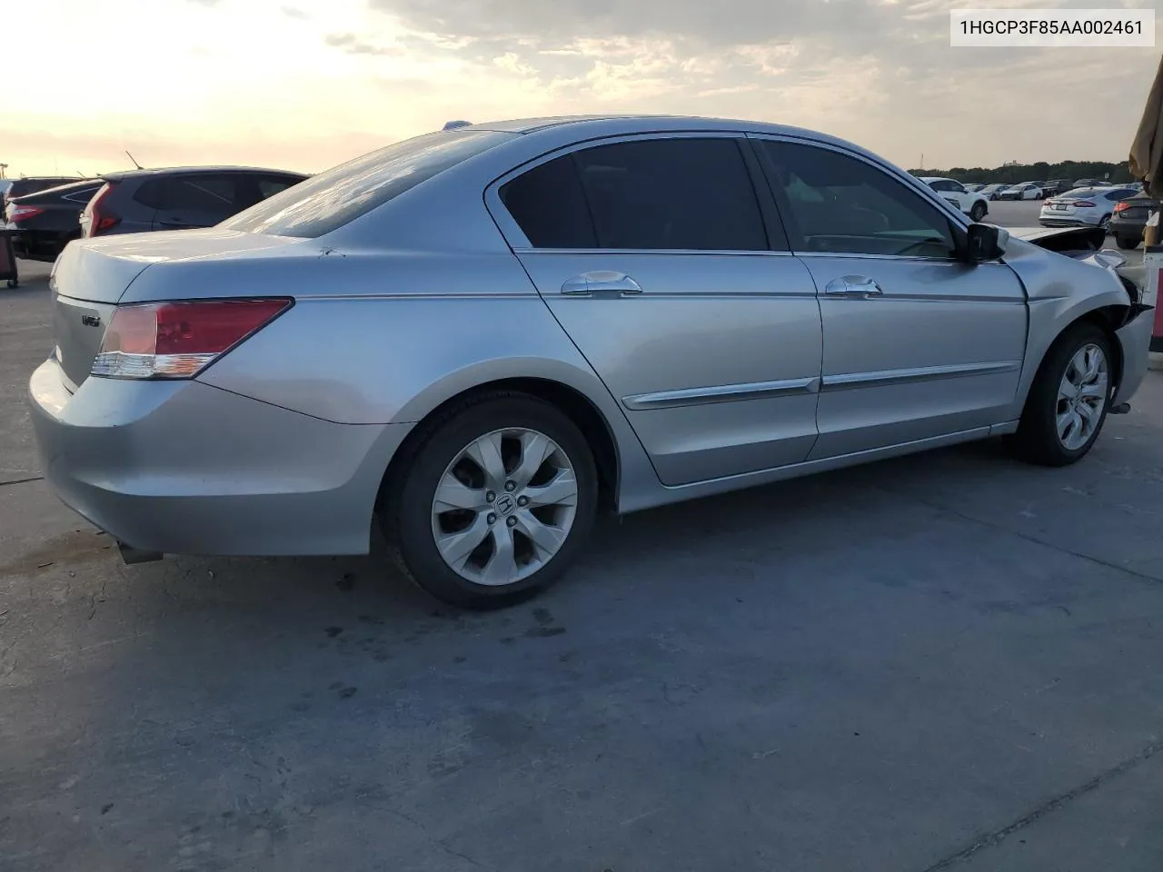 2010 Honda Accord Exl VIN: 1HGCP3F85AA002461 Lot: 68173564