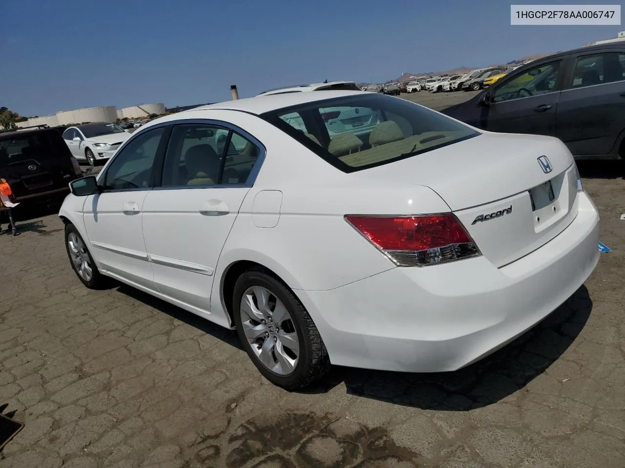 1HGCP2F78AA006747 2010 Honda Accord Ex