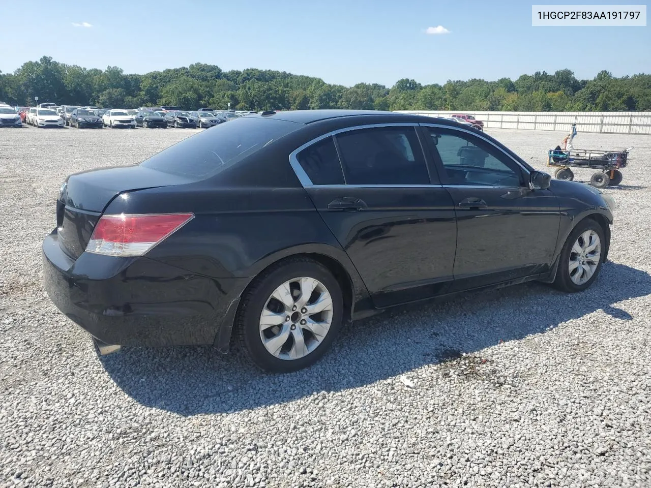 1HGCP2F83AA191797 2010 Honda Accord Exl