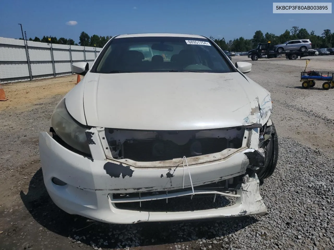 2010 Honda Accord Exl VIN: 5KBCP3F80AB003895 Lot: 68951754