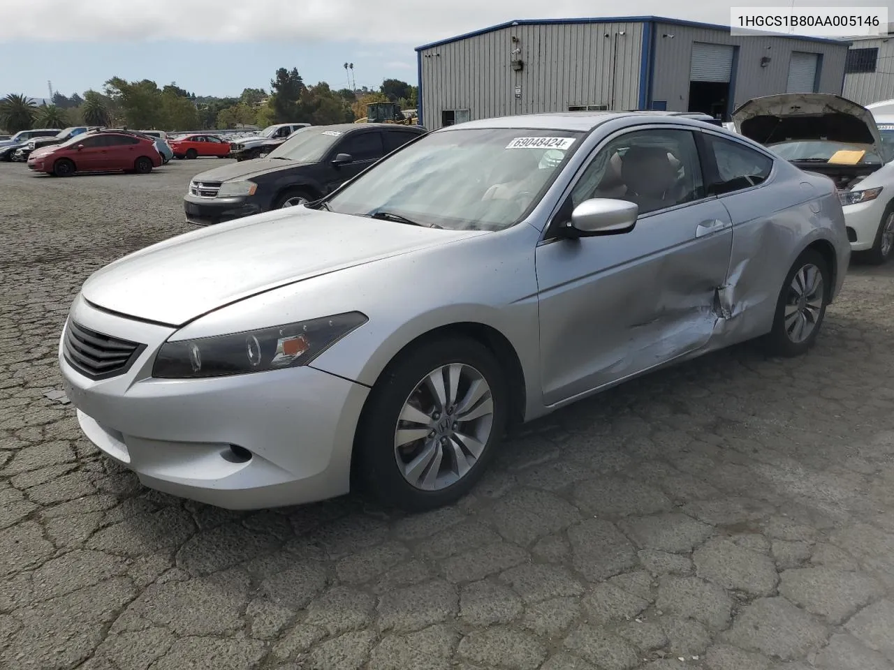 2010 Honda Accord Exl VIN: 1HGCS1B80AA005146 Lot: 69048424