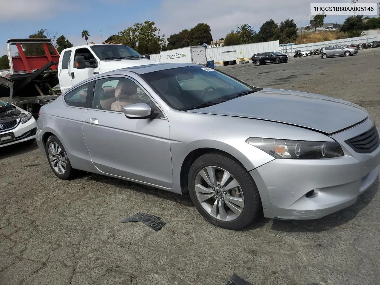 2010 Honda Accord Exl VIN: 1HGCS1B80AA005146 Lot: 69048424