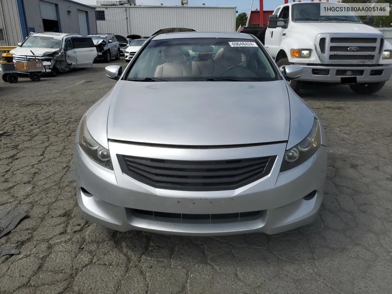 1HGCS1B80AA005146 2010 Honda Accord Exl