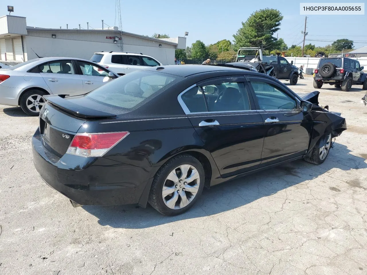 1HGCP3F80AA005655 2010 Honda Accord Exl