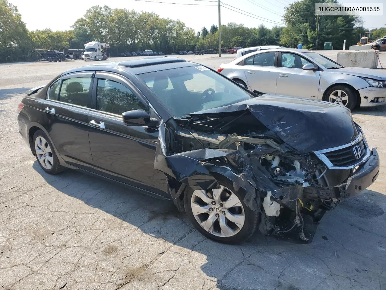 1HGCP3F80AA005655 2010 Honda Accord Exl