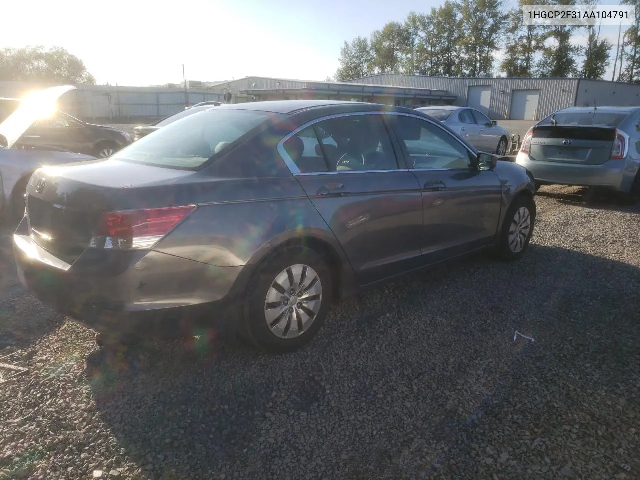 2010 Honda Accord Lx VIN: 1HGCP2F31AA104791 Lot: 69340374