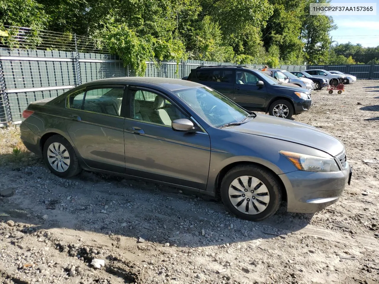 2010 Honda Accord Lx VIN: 1HGCP2F37AA157365 Lot: 69461744