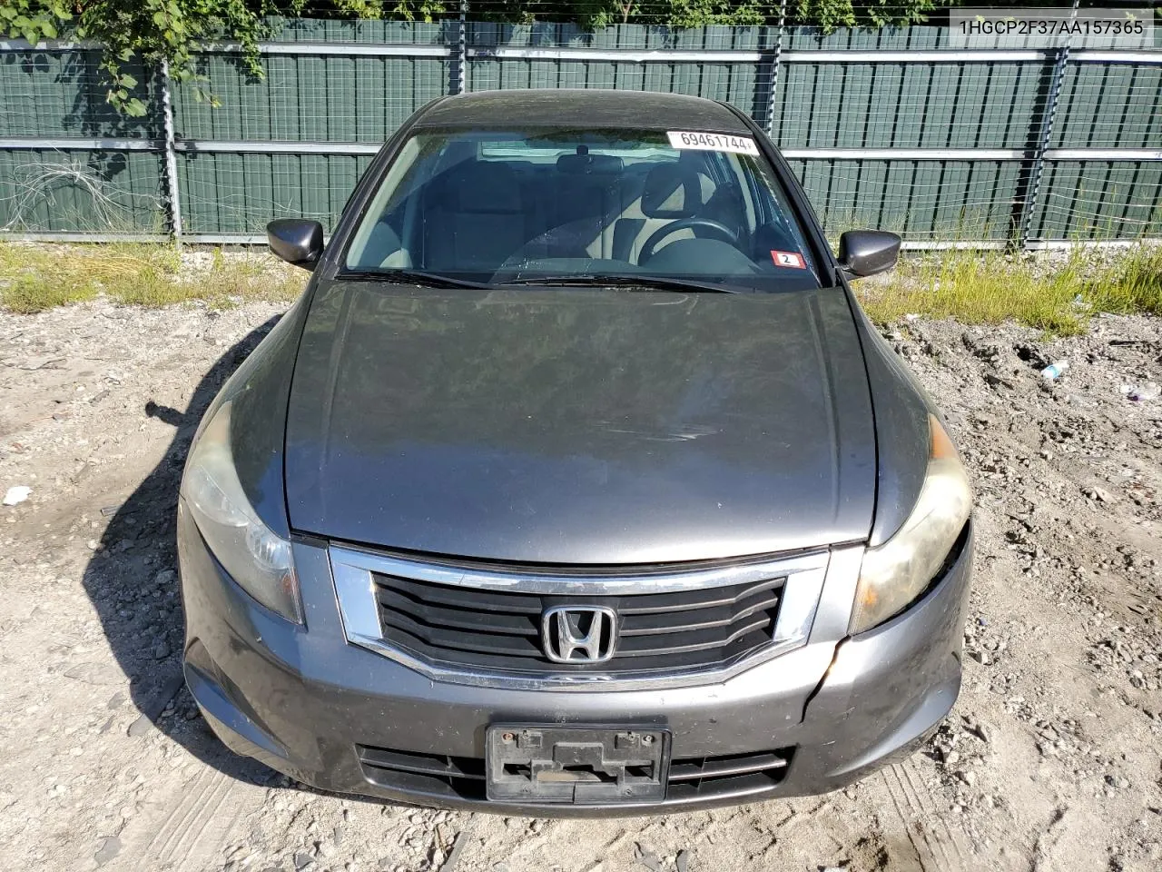 1HGCP2F37AA157365 2010 Honda Accord Lx