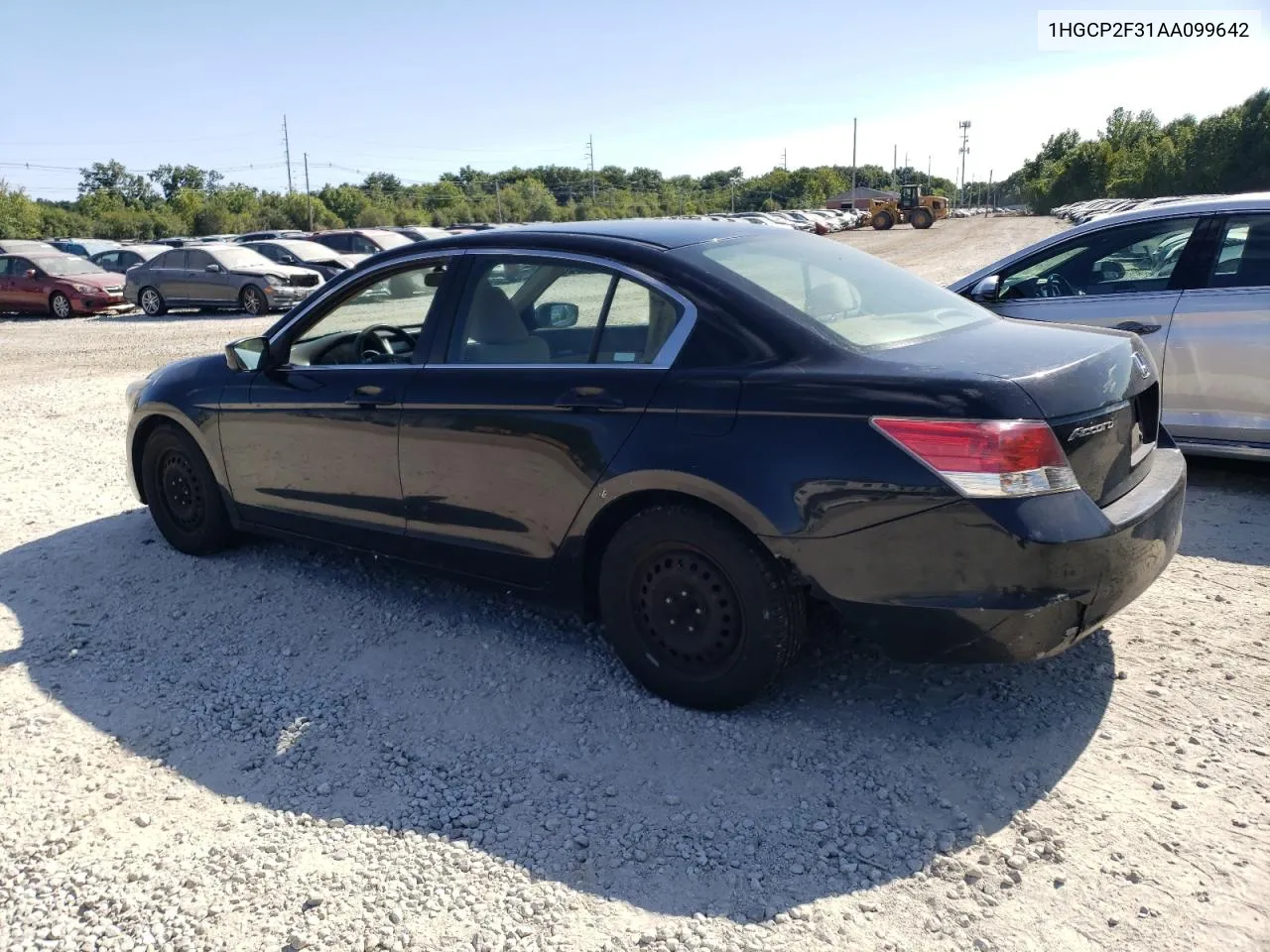 1HGCP2F31AA099642 2010 Honda Accord Lx