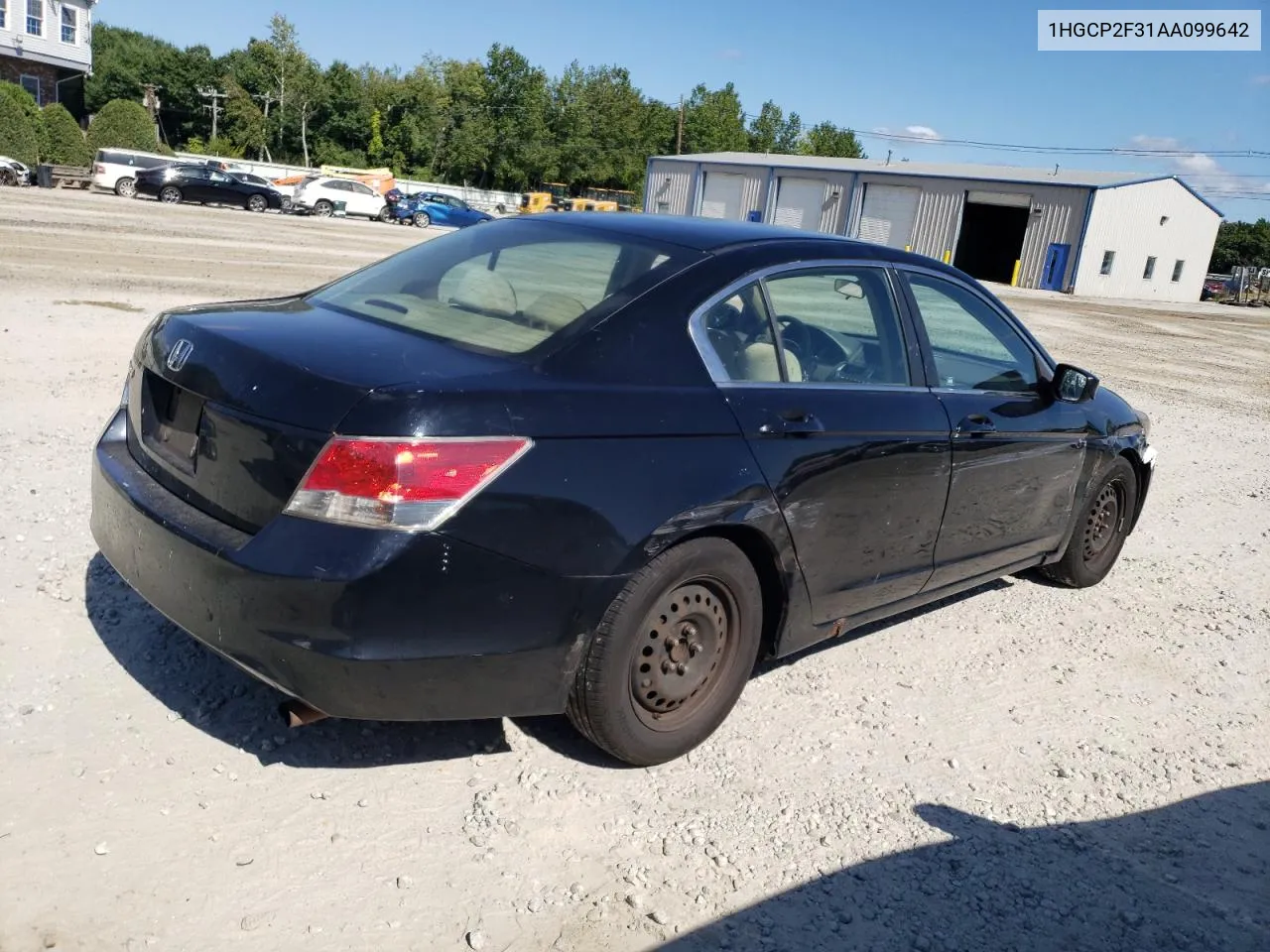 1HGCP2F31AA099642 2010 Honda Accord Lx