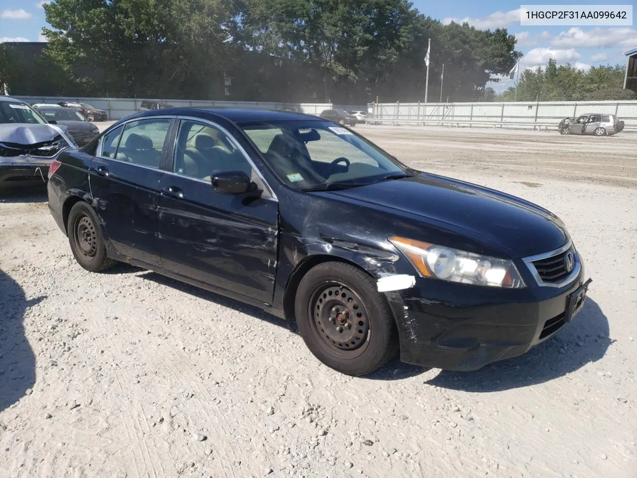 1HGCP2F31AA099642 2010 Honda Accord Lx