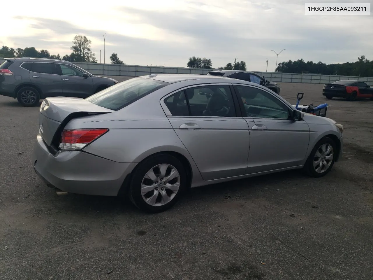 1HGCP2F85AA093211 2010 Honda Accord Exl