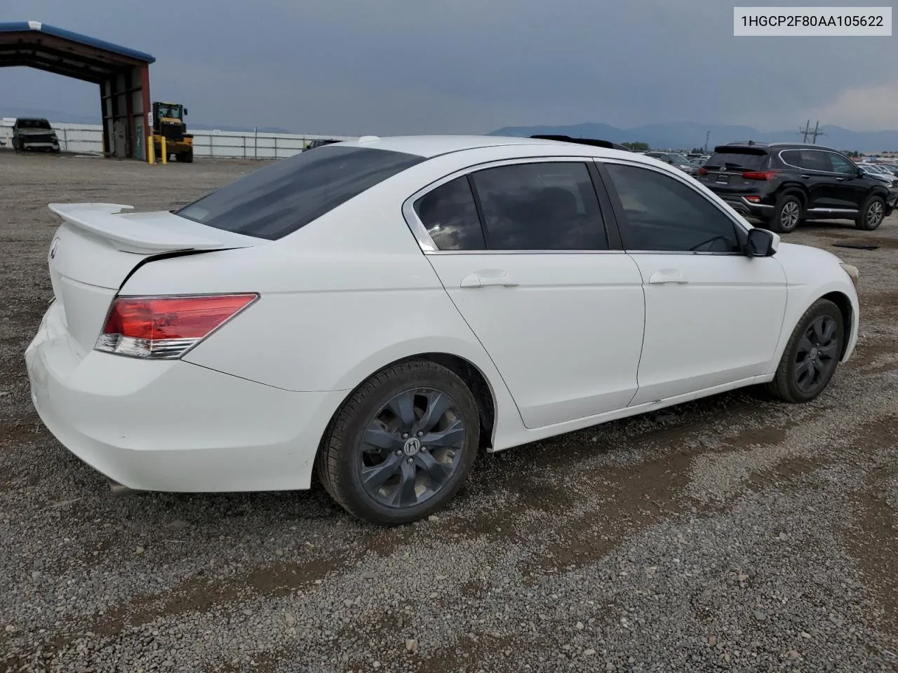 2010 Honda Accord Exl VIN: 1HGCP2F80AA105622 Lot: 69637034