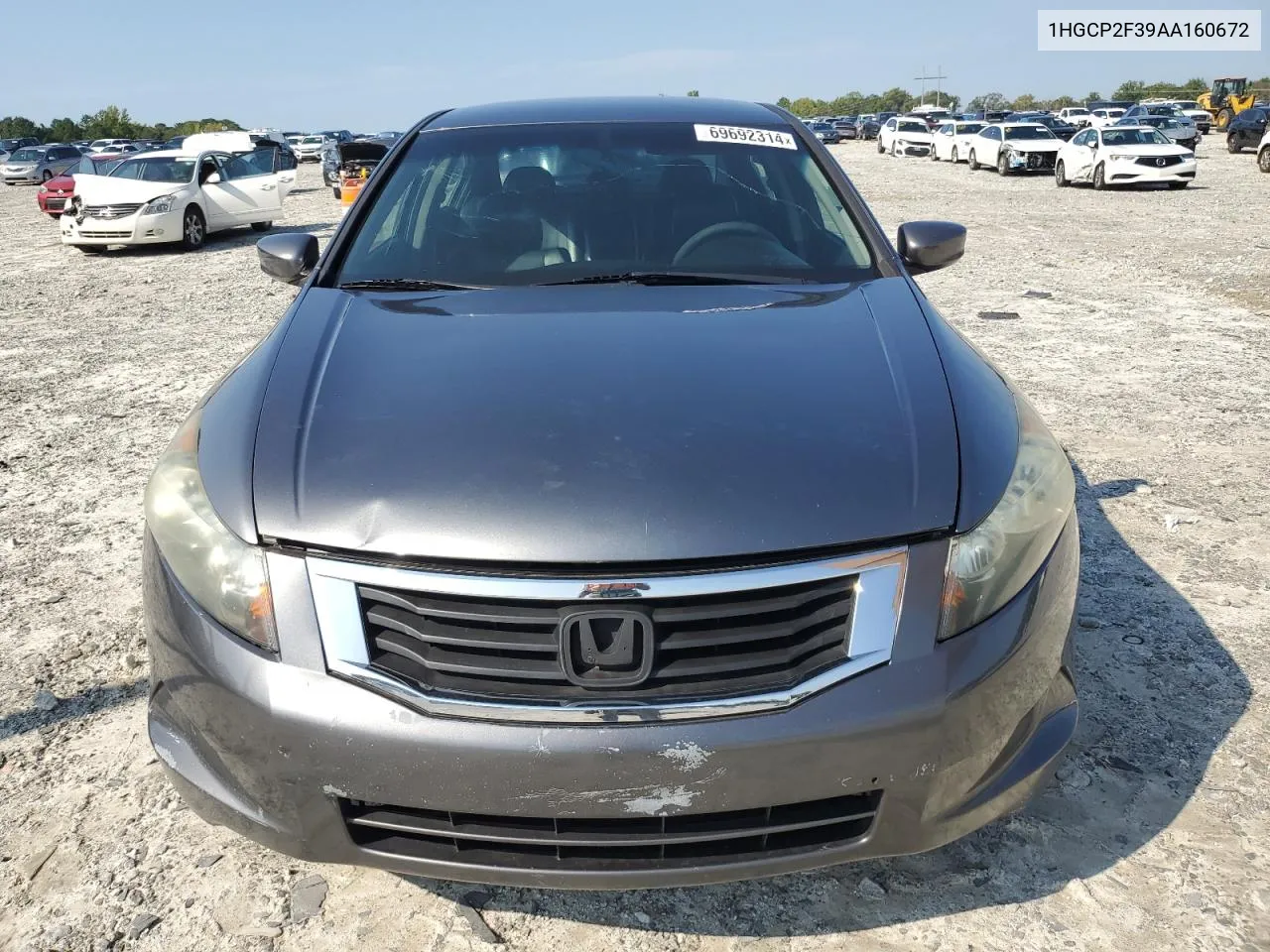 2010 Honda Accord Lx VIN: 1HGCP2F39AA160672 Lot: 69692314