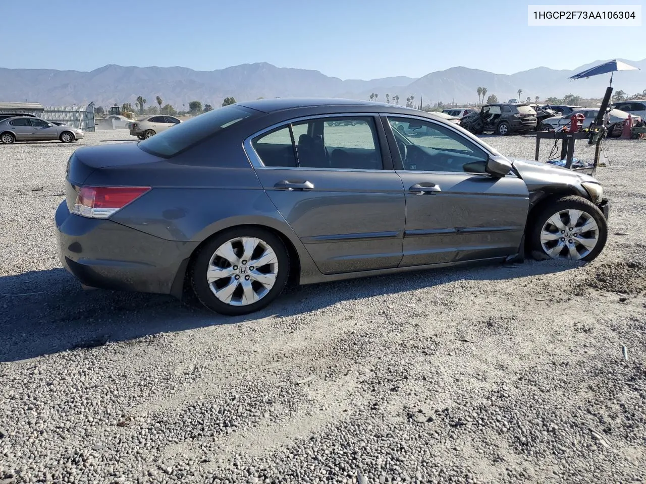 2010 Honda Accord Ex VIN: 1HGCP2F73AA106304 Lot: 69844874