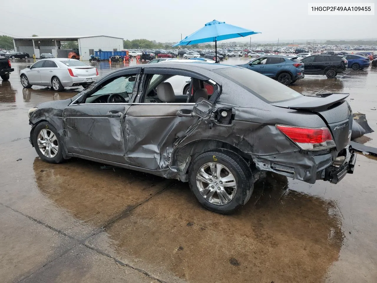 2010 Honda Accord Lxp VIN: 1HGCP2F49AA109455 Lot: 69900454